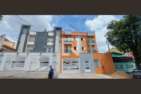 Fachada de apartamento à venda com 2 quartos, 55m² em Vila Helena, Santo André