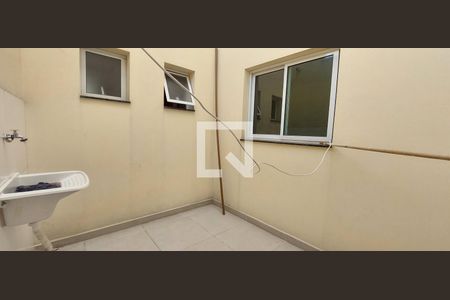 Área de Serviço de apartamento à venda com 2 quartos, 55m² em Vila Helena, Santo André