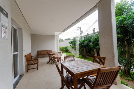 Apartamento à venda com 45m², 2 quartos e 1 vagaChurrasqueira