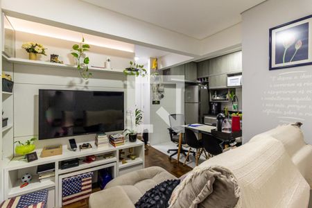 Sala de apartamento à venda com 1 quarto, 31m² em República, São Paulo