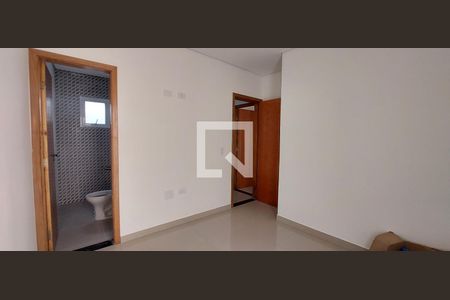 Quarto 1 suíte de apartamento à venda com 2 quartos, 55m² em Vila Helena, Santo André