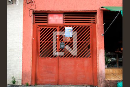 Casa para alugar com 50m², 1 quarto e sem vagaFachada com plaquinha