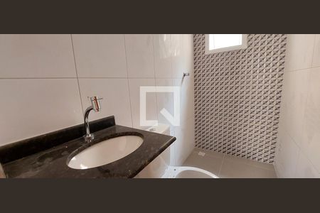 Banheiro Quarto 1 suíte de casa de condomínio à venda com 2 quartos, 110m² em Vila Helena, Santo André
