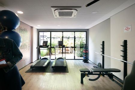 Studio para alugar com 30m², 0 quarto e sem vagaAcademia