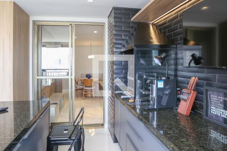 Varanda Gourmet de apartamento à venda com 3 quartos, 83m² em Barra Funda, São Paulo