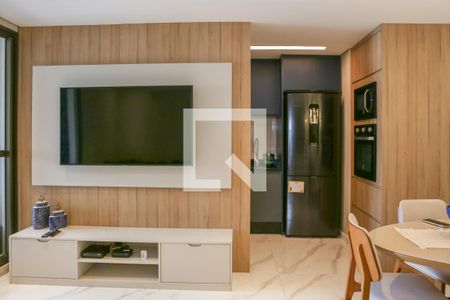 Sala de apartamento à venda com 3 quartos, 83m² em Barra Funda, São Paulo