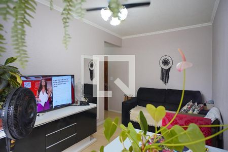 Sala  de apartamento à venda com 3 quartos, 73m² em Jardim Sabará, Porto Alegre