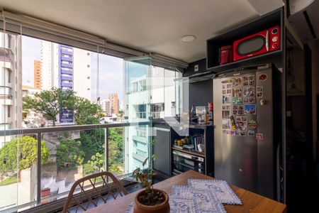 Cozinha de kitnet/studio para alugar com 1 quarto, 32m² em Sumaré, São Paulo