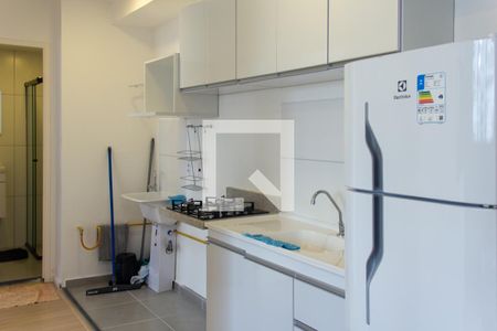 Cozinha de apartamento para alugar com 2 quartos, 34m² em Santa Cecilia, São Paulo