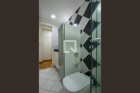 Suíte - Banheiro de apartamento para alugar com 1 quarto, 47m² em Paraíso, São Paulo