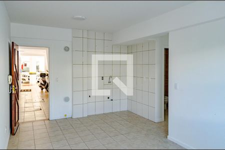 Sala / Cozinha de apartamento para alugar com 1 quarto, 50m² em Lagoa Pequena, Florianópolis