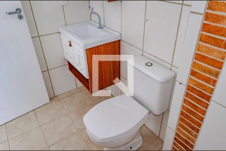 Banheiro de apartamento para alugar com 1 quarto, 50m² em Lagoa Pequena, Florianópolis