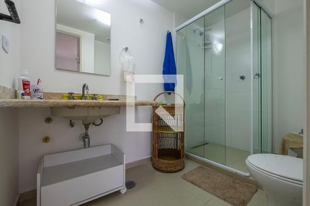 Banheiro de kitnet/studio à venda com 1 quarto, 33m² em Jardim Paulista, São Paulo