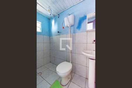 Banheiro de kitnet/studio à venda com 1 quarto, 55m² em Mato Grande, Canoas
