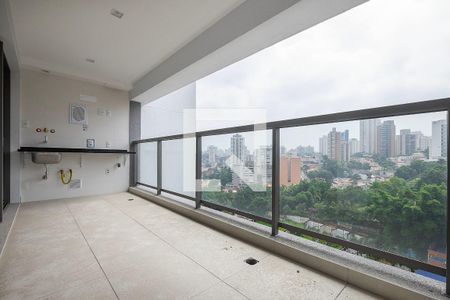 Varanda de apartamento à venda com 1 quarto, 49m² em Vila Anglo Brasileira, São Paulo
