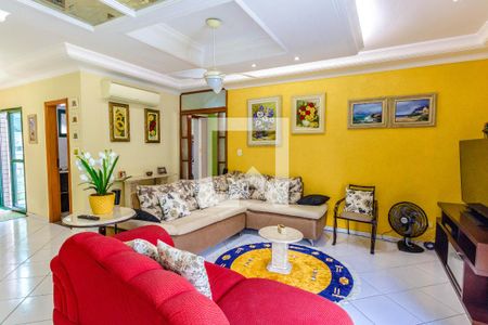 Sala de apartamento para alugar com 4 quartos, 280m² em Guilhermina, Praia Grande