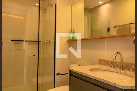 Banheiro  de apartamento à venda com 1 quarto, 20m² em Vila Mariana, São Paulo