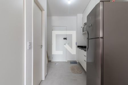 Cozinha de kitnet/studio para alugar com 1 quarto, 27m² em Vila Olímpia, São Paulo