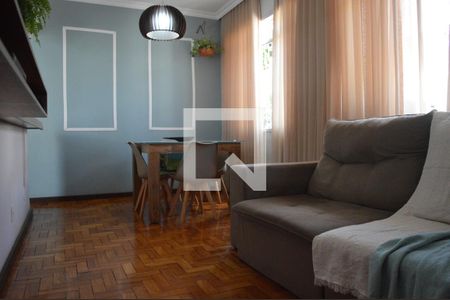Sala de apartamento à venda com 3 quartos, 87m² em Vila Paris, Belo Horizonte
