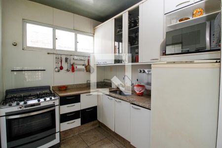 Cozinha de apartamento à venda com 4 quartos, 320m² em Carmo, Belo Horizonte