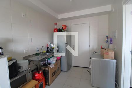 Cozinha de apartamento à venda com 1 quarto, 26m² em Jardim Cidália, São Paulo