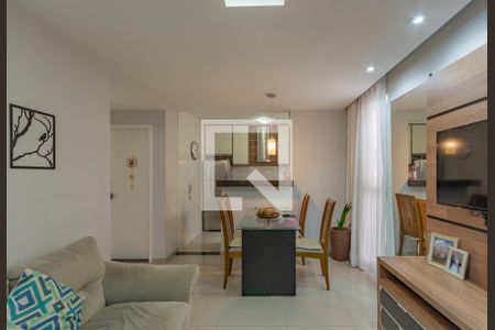 Sala de apartamento para alugar com 2 quartos, 48m² em São João Batista, Belo Horizonte