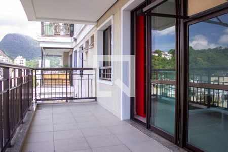 Varanda de apartamento à venda com 2 quartos, 79m² em Laranjeiras, Rio de Janeiro