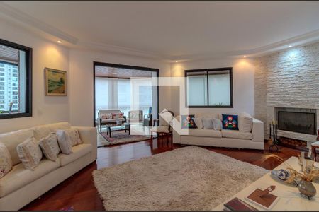 Sala  de apartamento para alugar com 4 quartos, 200m² em Jardim Parque Morumbi, São Paulo