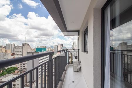 Varanda  de apartamento para alugar com 2 quartos, 40m² em Vila Buarque, São Paulo