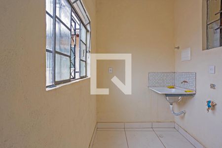 Área de Serviço de kitnet/studio para alugar com 1 quarto, 27m² em Havaí, Belo Horizonte