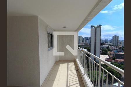 Varanda da Sala de apartamento para alugar com 2 quartos, 94m² em Vila Antonieta, Guarulhos