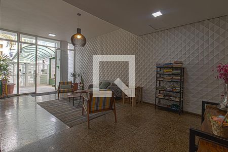 Apartamento à venda com 83m², 3 quartos e 1 vagahall de entrada do prédio_1