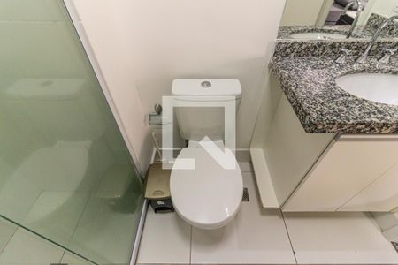Banheiro - Vaso Sanitário de kitnet/studio para alugar com 1 quarto, 26m² em Campos Elíseos, São Paulo