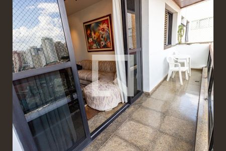 Varanda da Sala de apartamento à venda com 4 quartos, 269m² em Mooca, São Paulo
