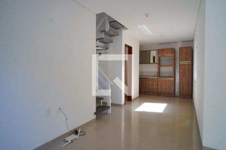 Sala - Cozinha de casa de condomínio para alugar com 3 quartos, 95m² em Rio Tavares, Florianópolis