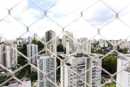 varanda vista de apartamento para alugar com 2 quartos, 67m² em Vila Andrade, São Paulo
