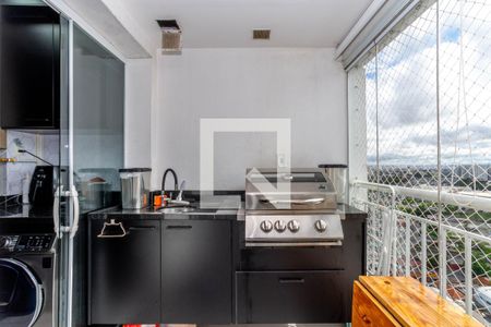 Varanda de apartamento à venda com 2 quartos, 71m² em Vila Antonieta, Guarulhos