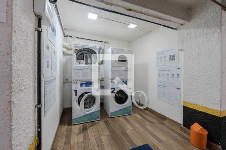 Studio para alugar com 38m², 1 quarto e sem vagaLavanderia