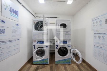 Studio para alugar com 38m², 1 quarto e sem vagaLavanderia