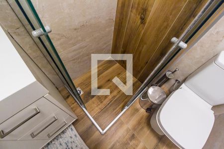 Apartamento para alugar com 67m², 2 quartos e 2 vagas Apartamento para alugar com 67m², 2 quartos e 2 vagasDetalhe do Banheiro da Suite