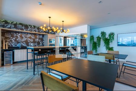 Studio para alugar com 27m², 1 quarto e sem vagaÁrea comum - Salão de festas