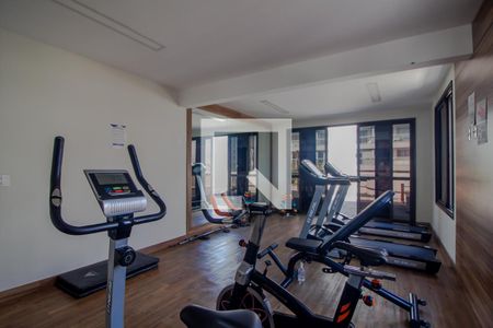 Studio para alugar com 24m², 1 quarto e sem vaga Studio para alugar com 24m², 1 quarto e sem vagaÁrea comum - Academia