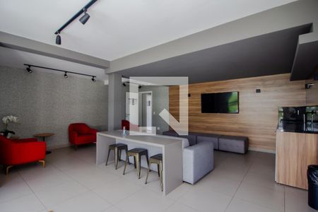 Studio para alugar com 24m², 1 quarto e sem vaga Studio para alugar com 24m², 1 quarto e sem vagaÁrea comum - Salão de festas