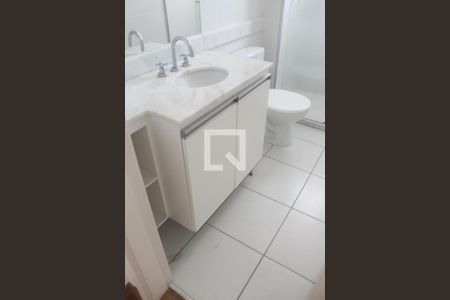 Banheiro Social de apartamento à venda com 3 quartos, 86m² em Vila da Serra, Nova Lima