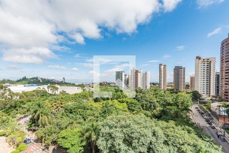 Vista -Sala  de apartamento à venda com 1 quarto, 50m² em Belvedere, Belo Horizonte