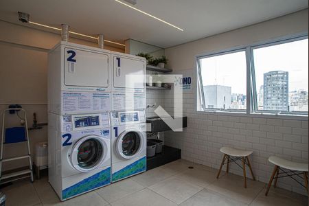 Studio à venda com 24m², 1 quarto e sem vaga Studio à venda com 24m², 1 quarto e sem vagaÁrea comum - Lavanderia