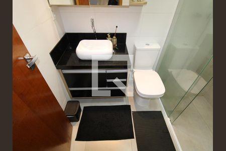 Casa de condomínio à venda com 88m², 2 quartos e 1 vagaBanheiro da Suíte 1