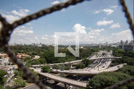 Vista da Varanda da Sala de apartamento à venda com 1 quarto, 45m² em Vila Clementino, São Paulo
