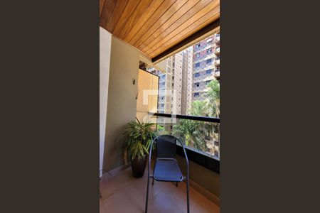 Varanda da Sala de apartamento à venda com 3 quartos, 94m² em Jardim Campinas, Campinas