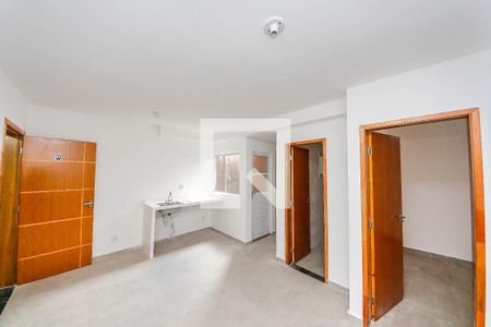 Sala/Cozinha de apartamento para alugar com 2 quartos, 47m² em Chácara Mafalda, São Paulo